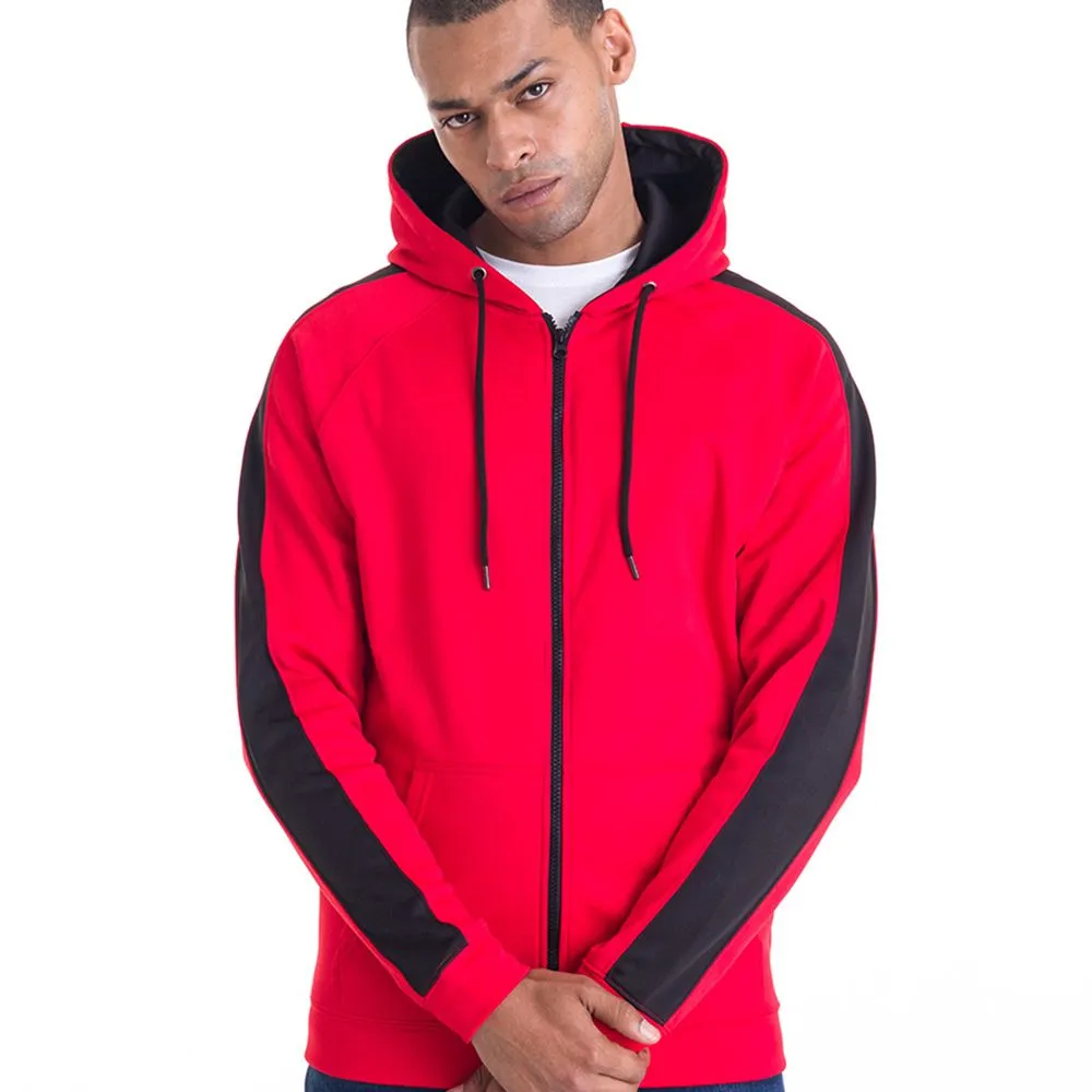 Just Hoods by AWDis - Contrast Sports Polyester Zoodie - JH066