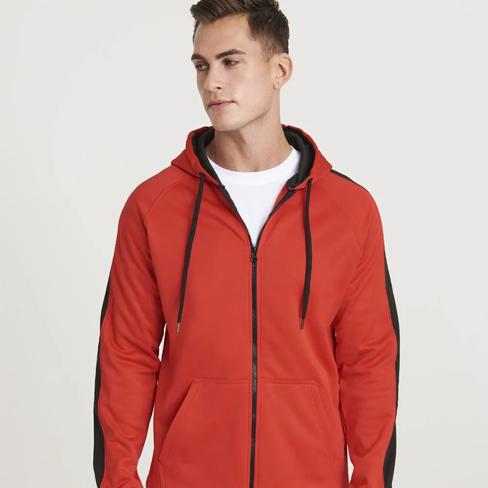 Just Hoods by AWDis - Contrast Sports Polyester Zoodie - JH066