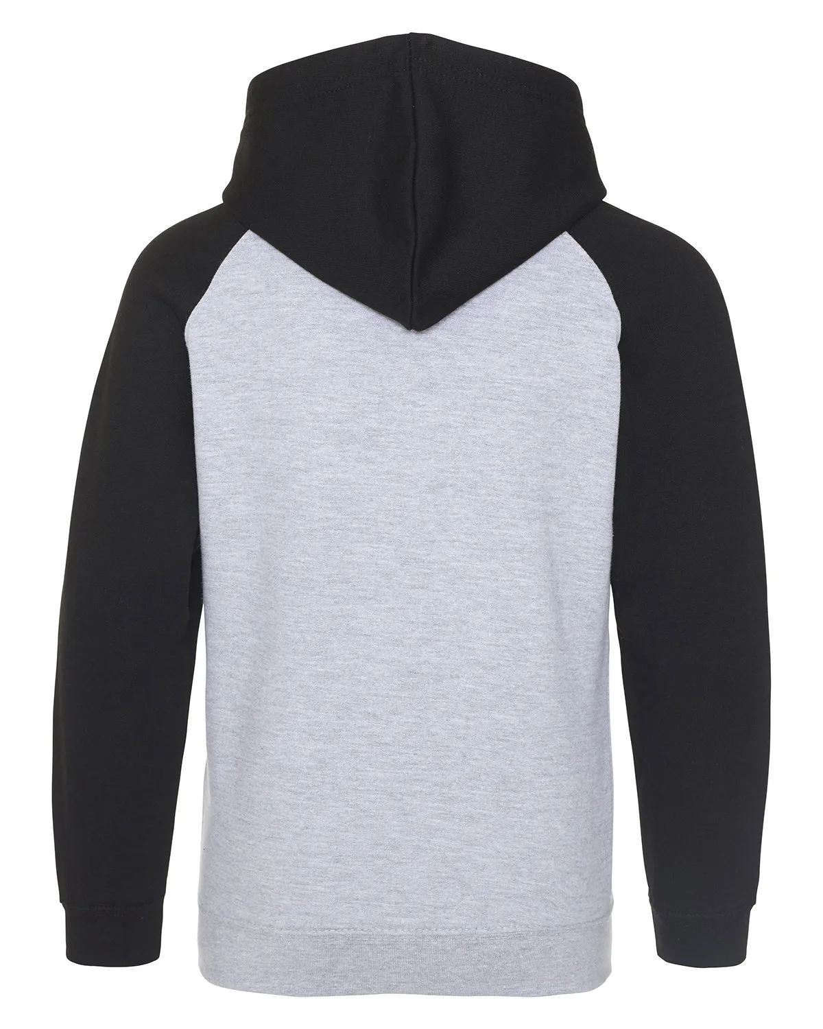 Just Hoods By AWDis JHA009 Adult 80/20 Midweight Contrast Baseball Hooded Sweatshirt