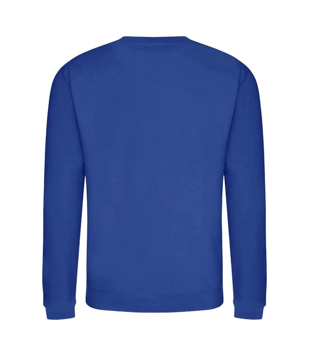 Just hoods  unisex crew neck plain sweatshirt 280 gsm bright royal blue Awdis