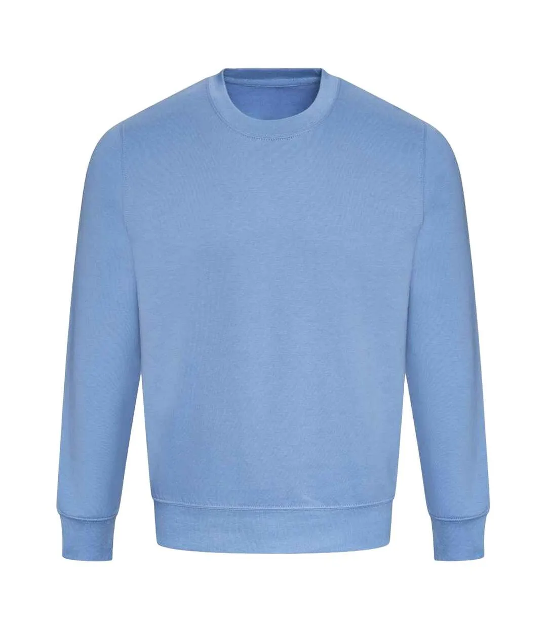 Just hoods  unisex crew neck plain sweatshirt 280 gsm cornflower blue Awdis