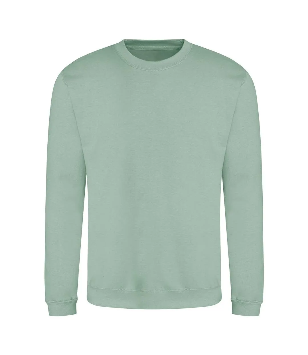 Just hoods  unisex crew neck plain sweatshirt 280 gsm dusty green Awdis