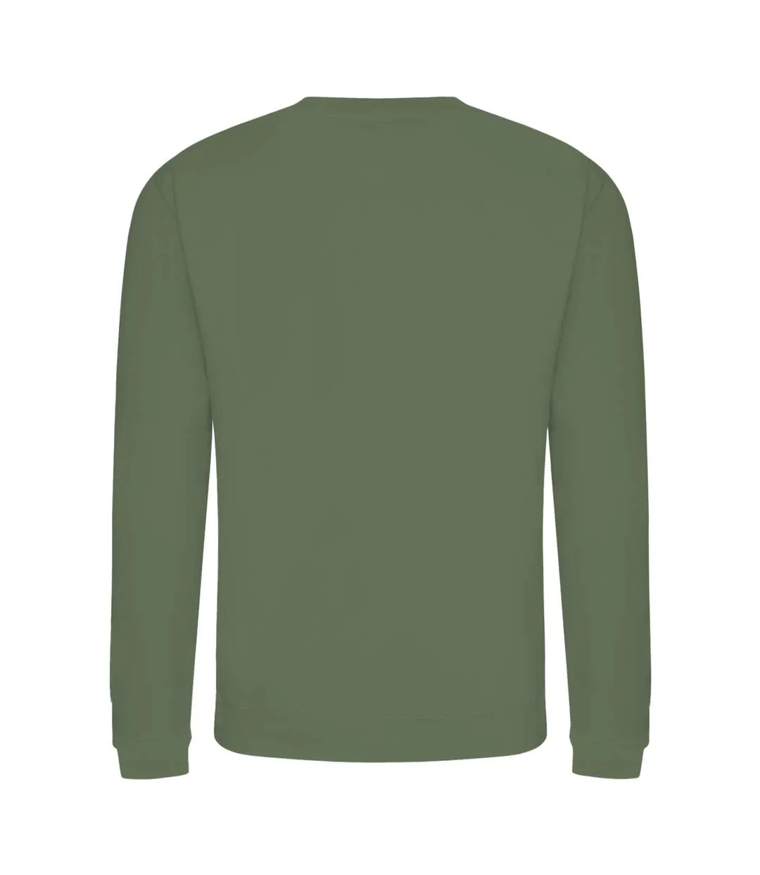 Just hoods  unisex crew neck plain sweatshirt 280 gsm earthy green Awdis