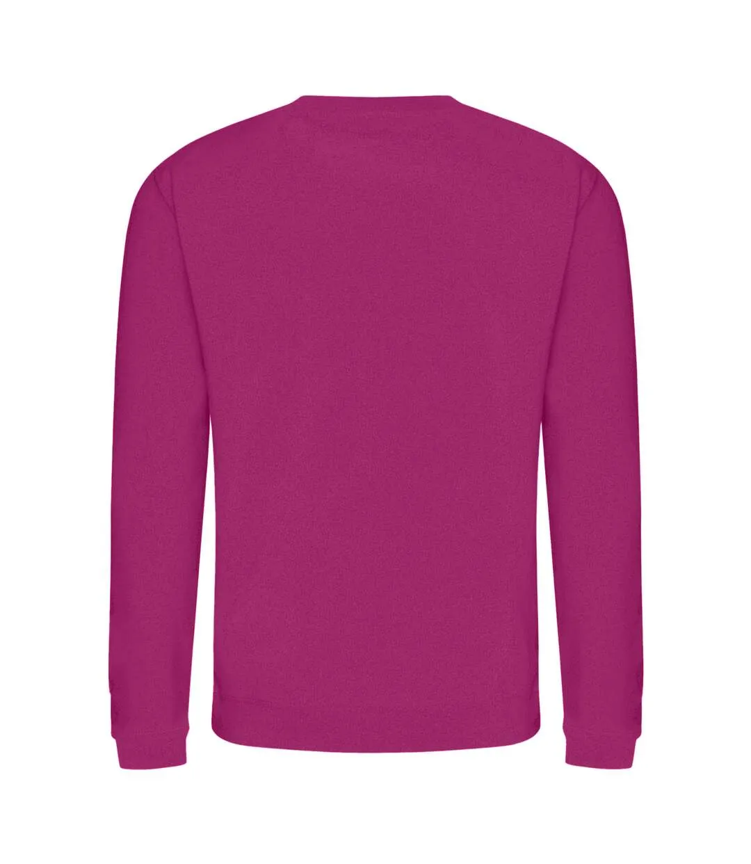 Just hoods  unisex crew neck plain sweatshirt 280 gsm festival fuchsia Awdis