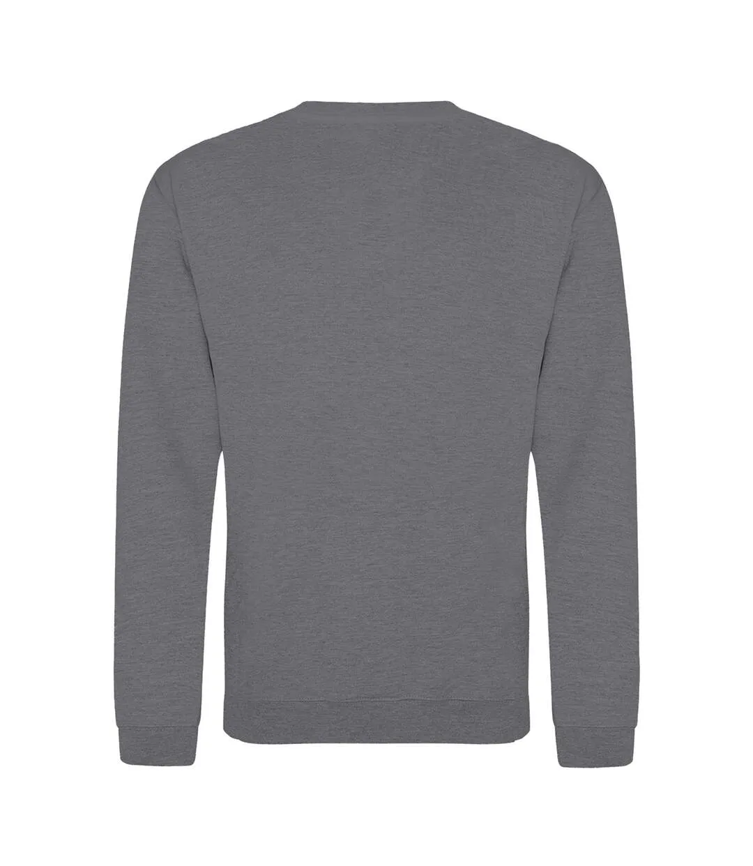 Just hoods  unisex crew neck plain sweatshirt 280 gsm graphite heather Awdis