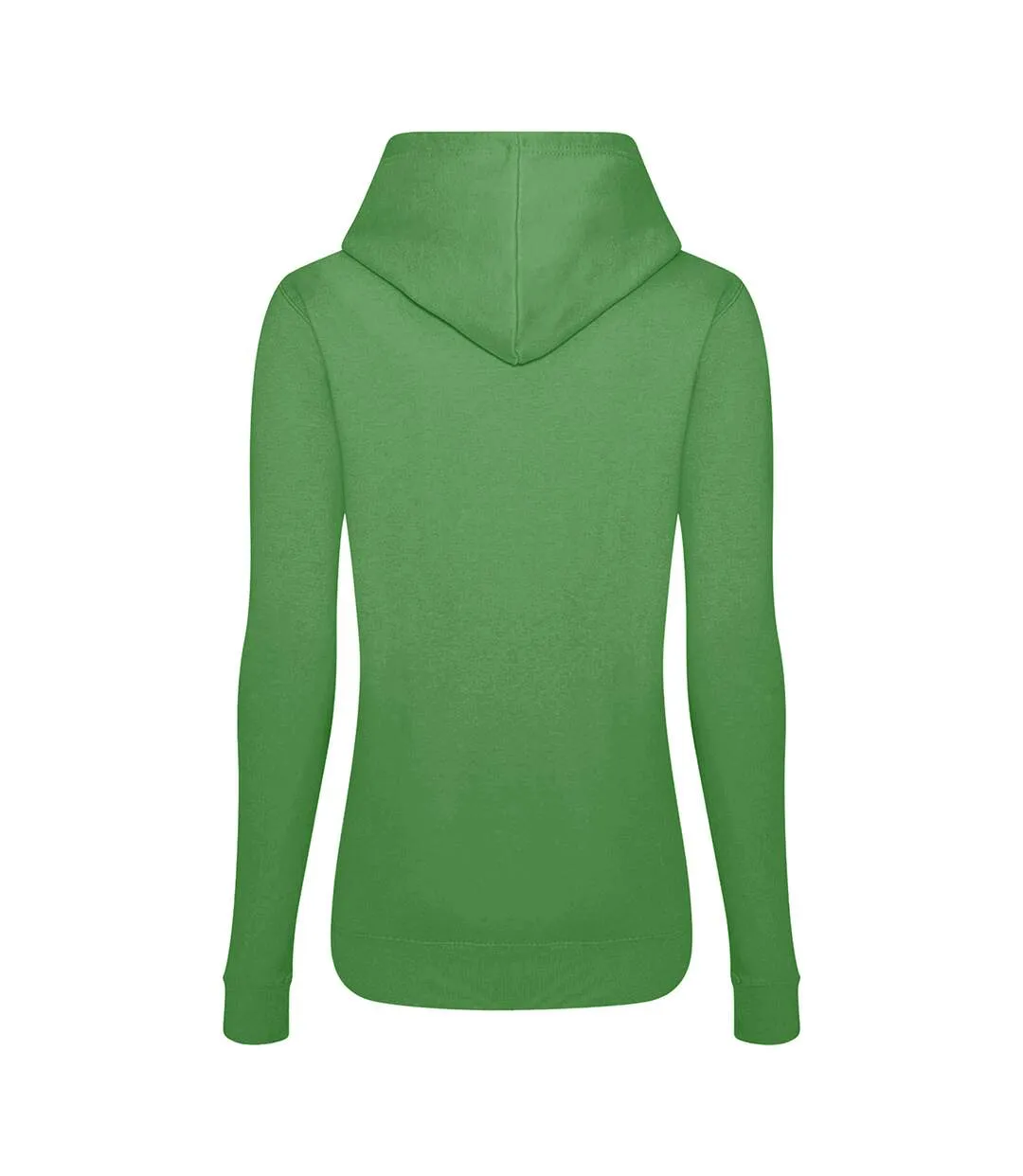 Just hoods womens/ladies girlie college pullover hoodie dusty green Awdis