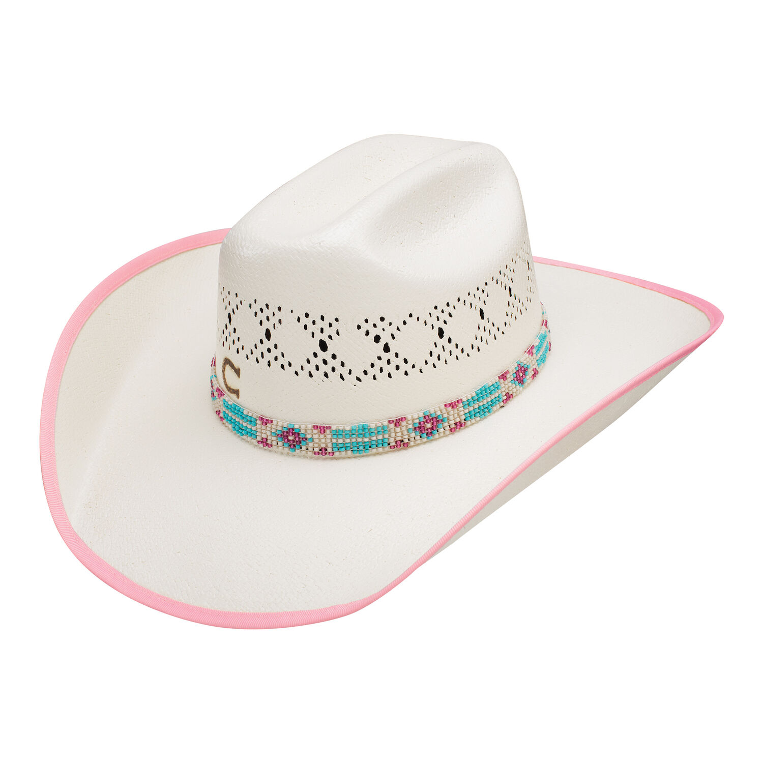 Kid's Gracie Jr. Straw Cowboy Hat in Natural