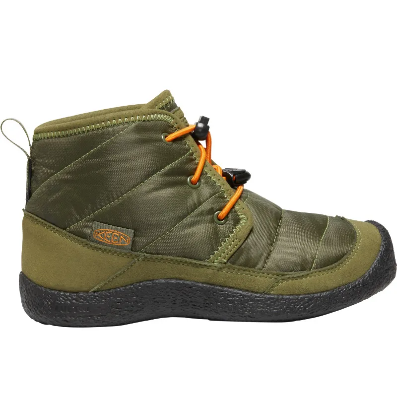 Kids’ Keen Howser II Chukka Sizes 8-13 – Capulet Olive|Russet Orange