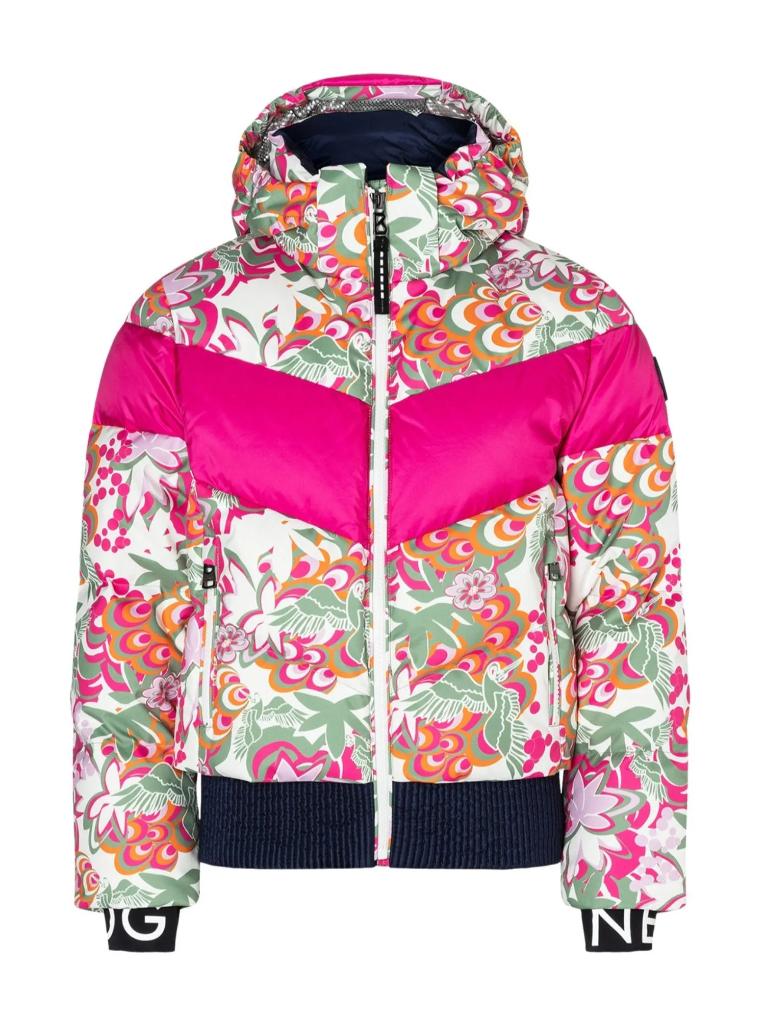 Kira Fleur Down Ski Jacket