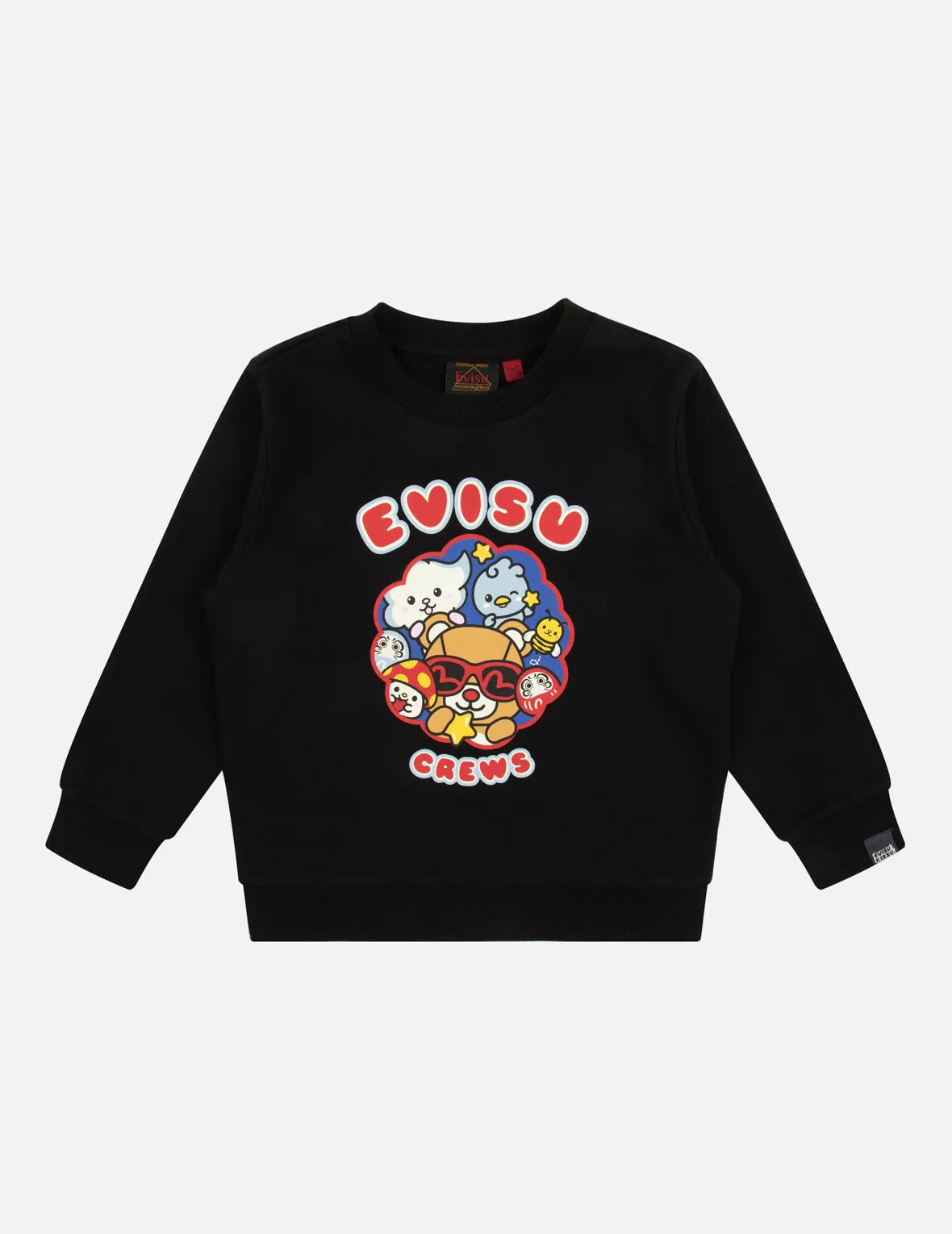 KIZZU Crews Graphic Print Regular Fit Sweatshirt