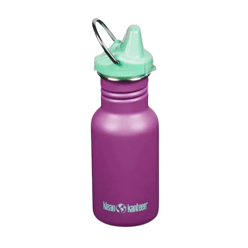 Klean Kanteen Kids Classic Narrow Sippy Cap Water Bottle - Italian Language