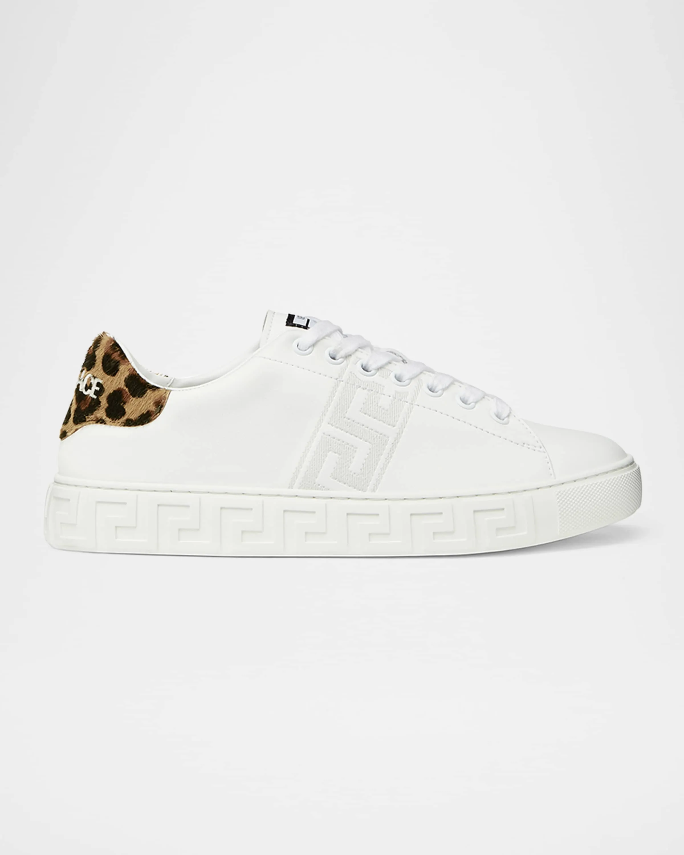 La Greca Leopard Barocco Sneakers