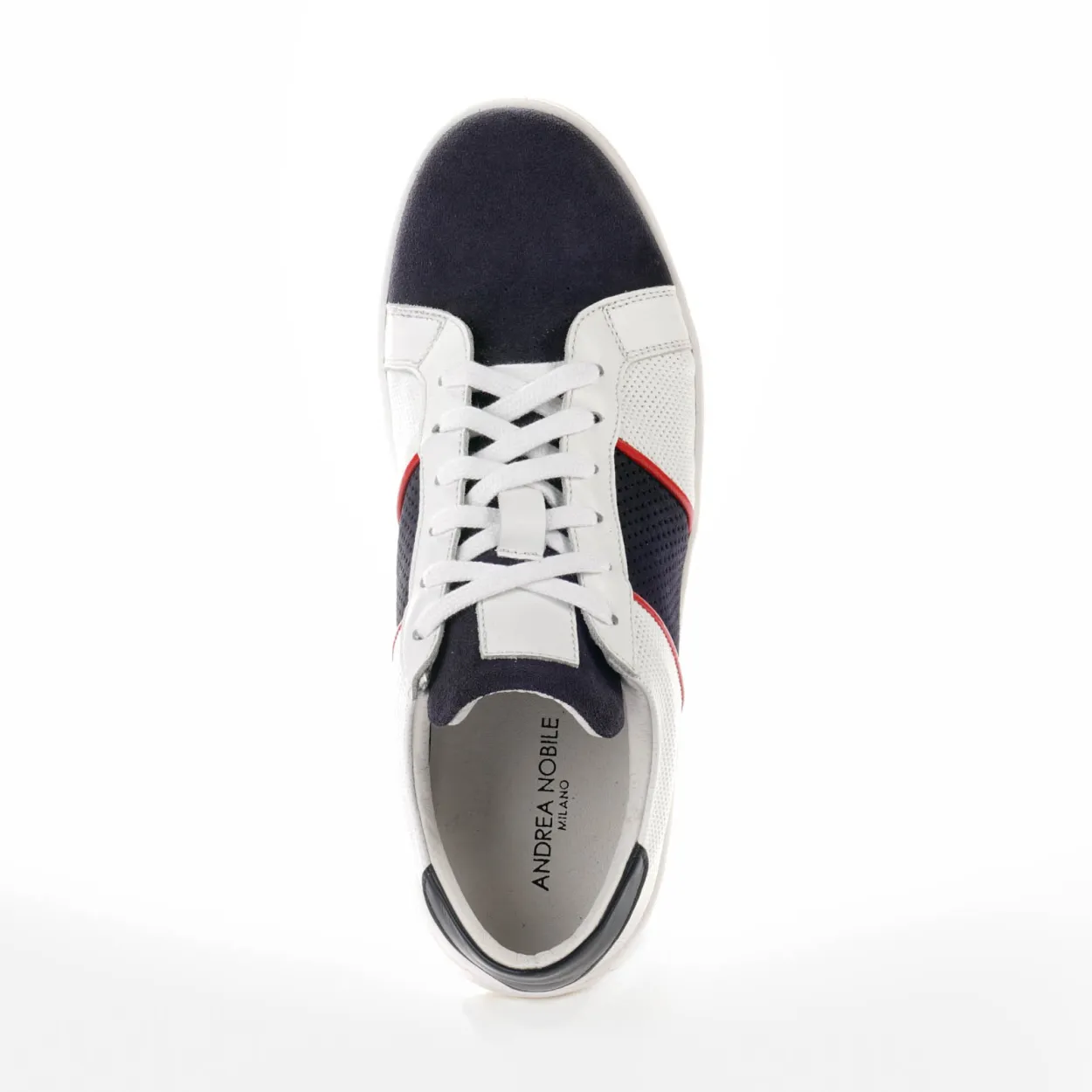 Leather and suede Andrea Nobile sneakers.