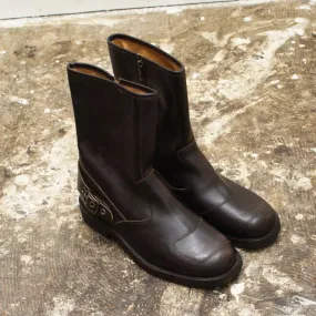 Leather Motorcycle Boots