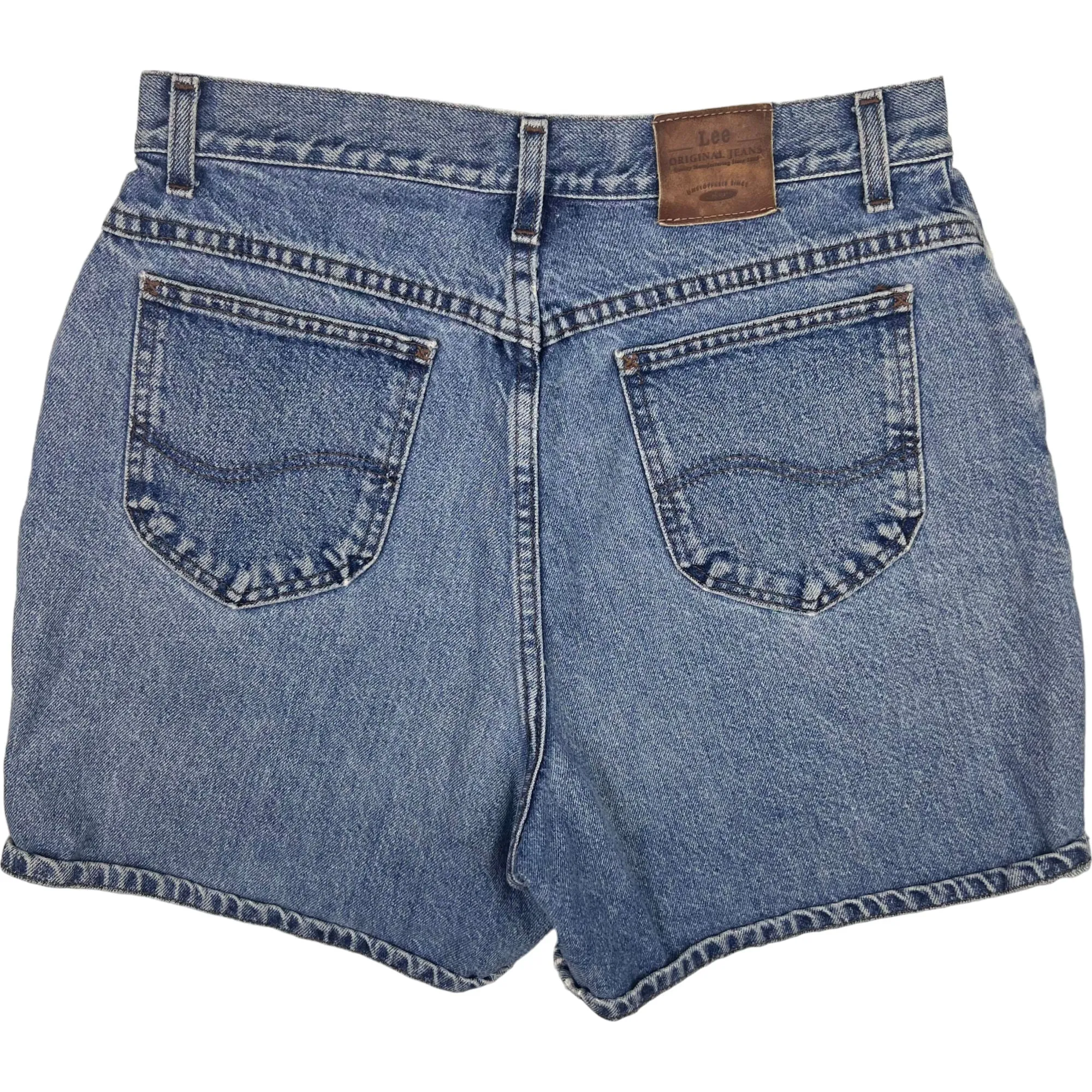 Lee Original Jeans Denim Shorts Jorts Blue