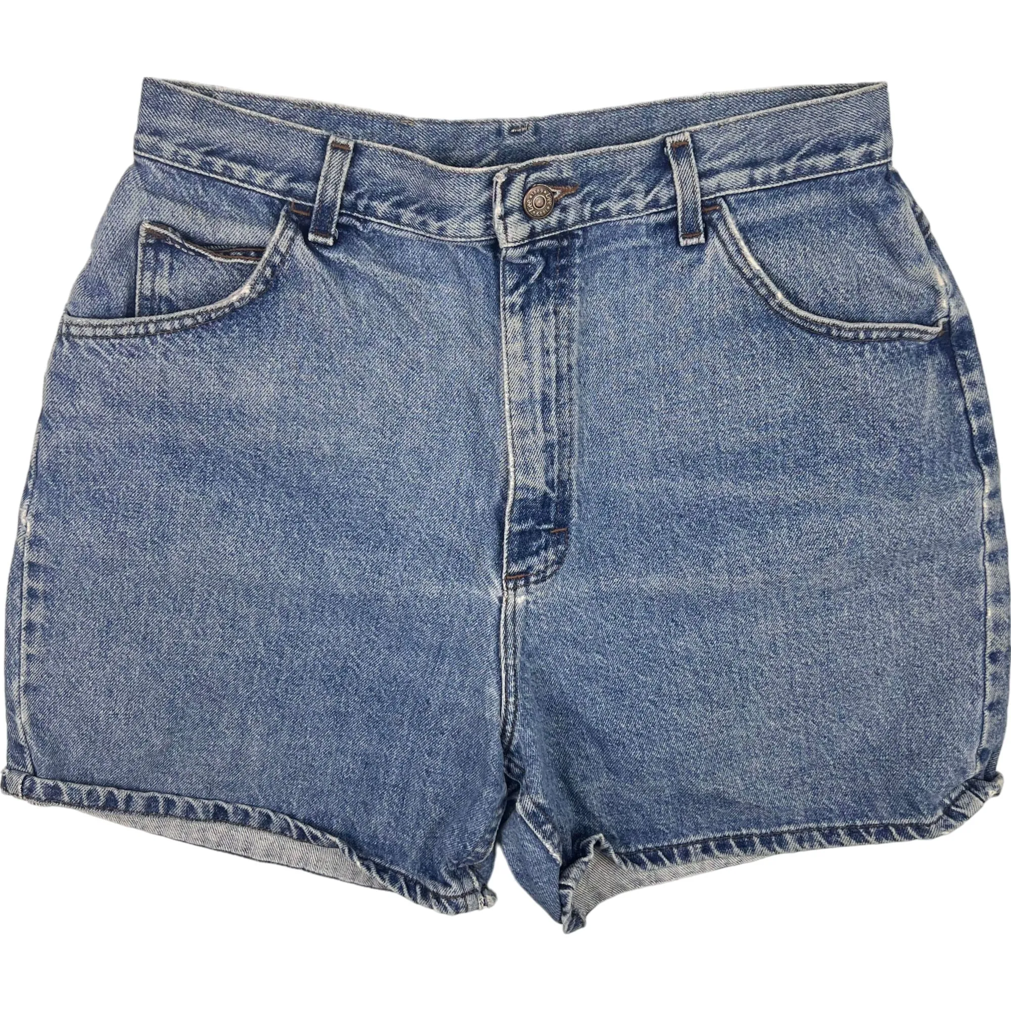 Lee Original Jeans Denim Shorts Jorts Blue