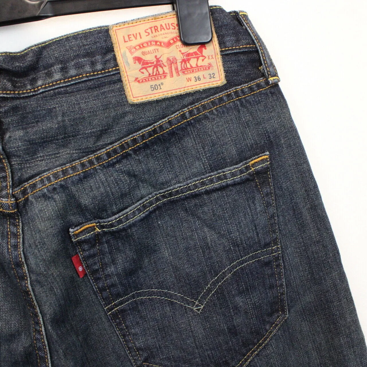 LEVIS 501 Jeans Dark Blue | W36 L32