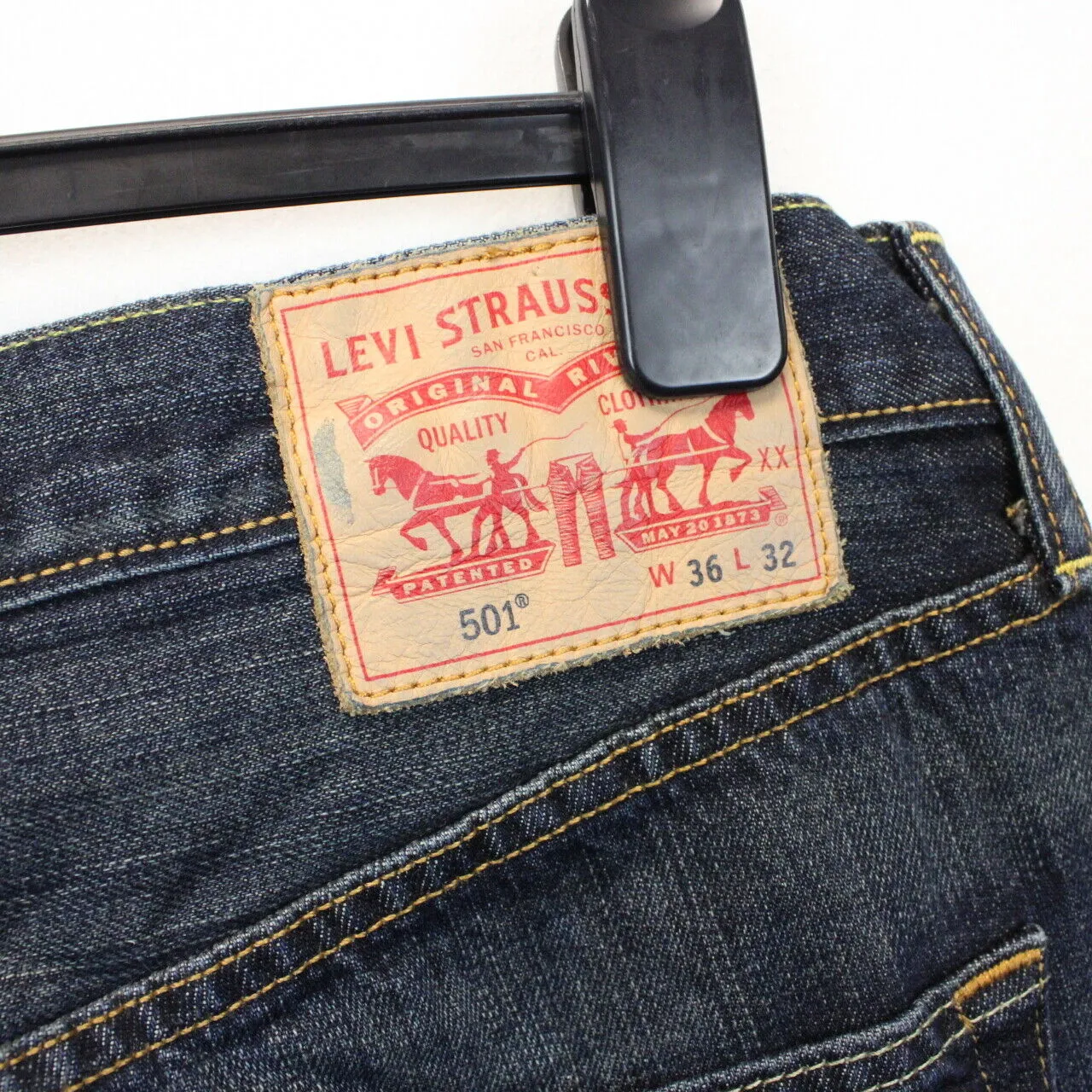 LEVIS 501 Jeans Dark Blue | W36 L32