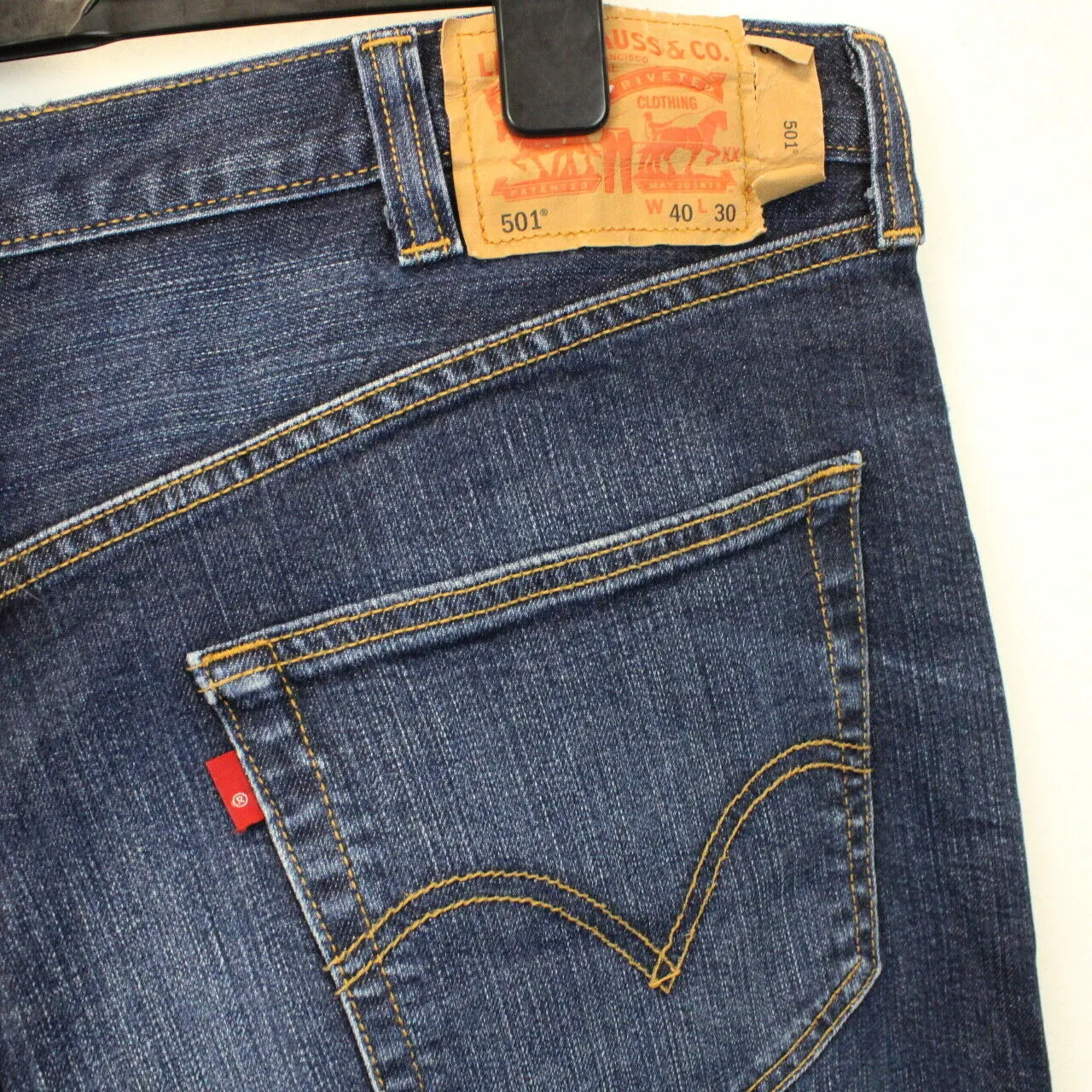 LEVIS 501 Jeans Dark Blue | W40 L30