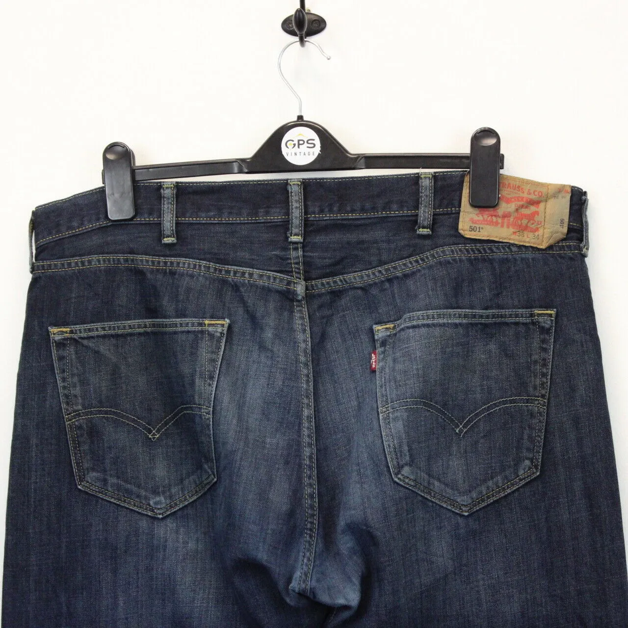 LEVIS 501 Jeans Dark Blue | W40 L34