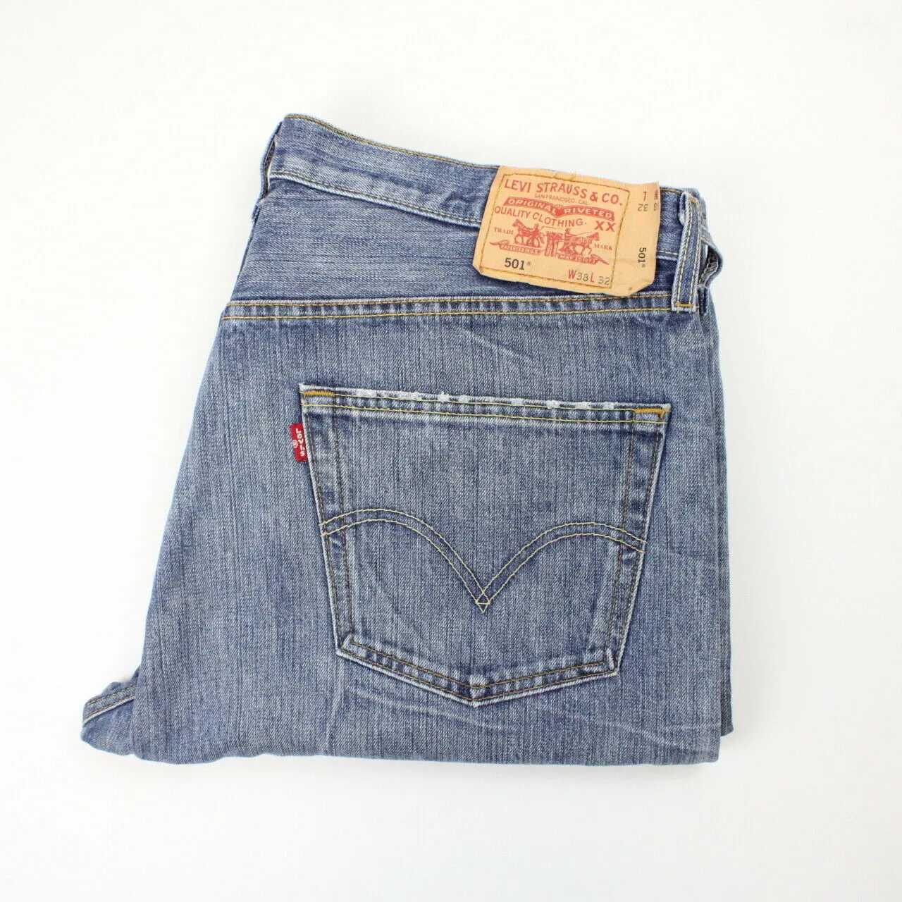 LEVIS 501 Jeans Mid Blue | W38 L32