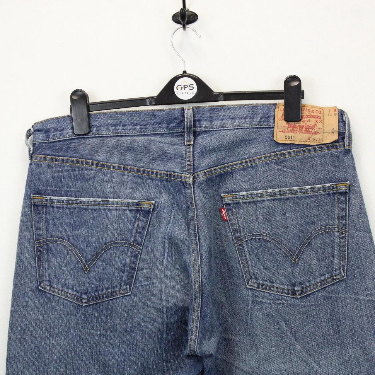 LEVIS 501 Jeans Mid Blue | W38 L32