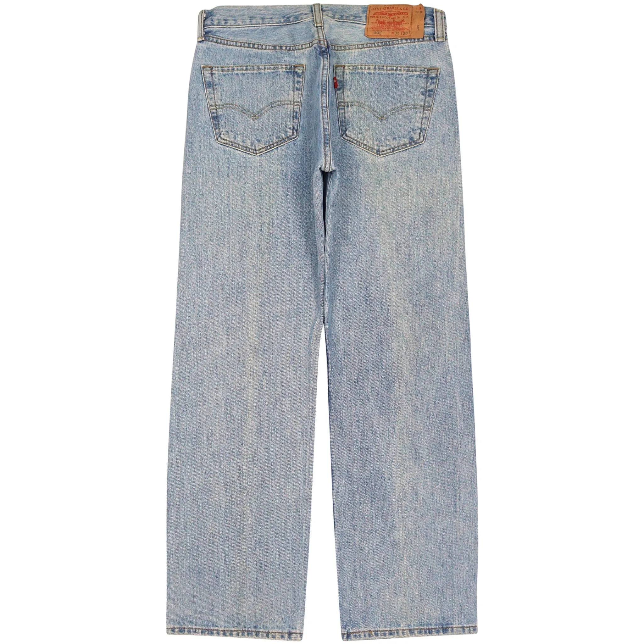 Levi's 501 Straight Leg Blue Jeans