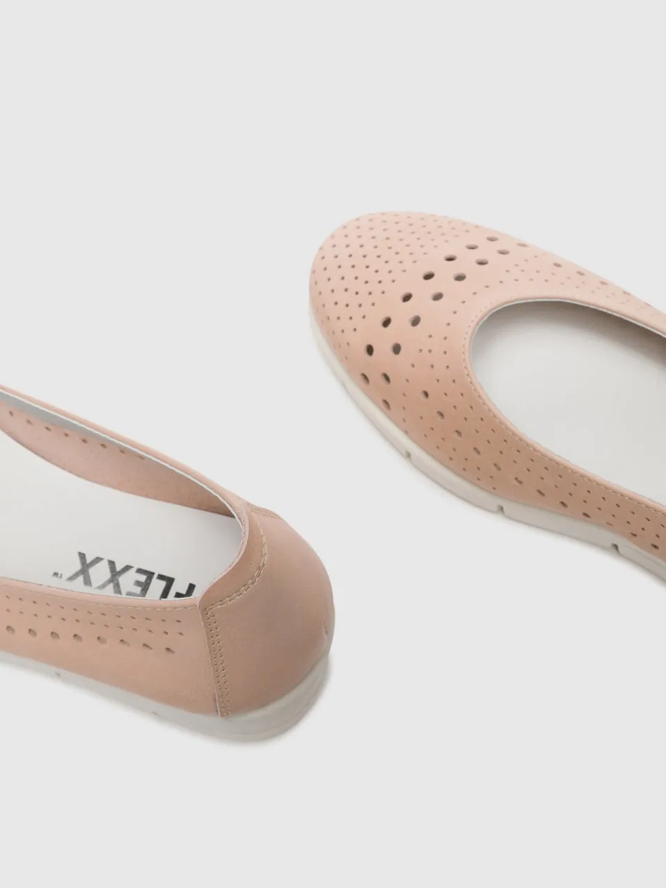 LightPink Wedge Shoes