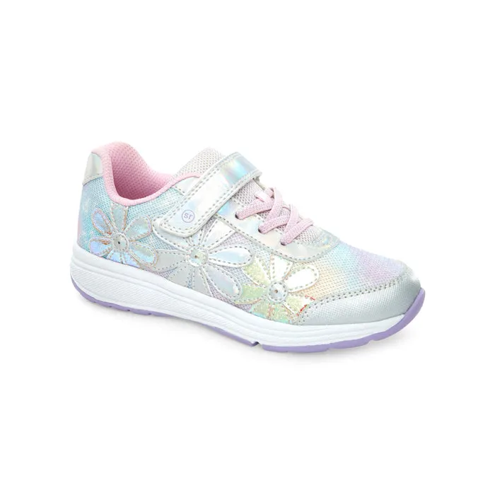 Little Girl Stride Rite Lighted Glimmer Iridescent