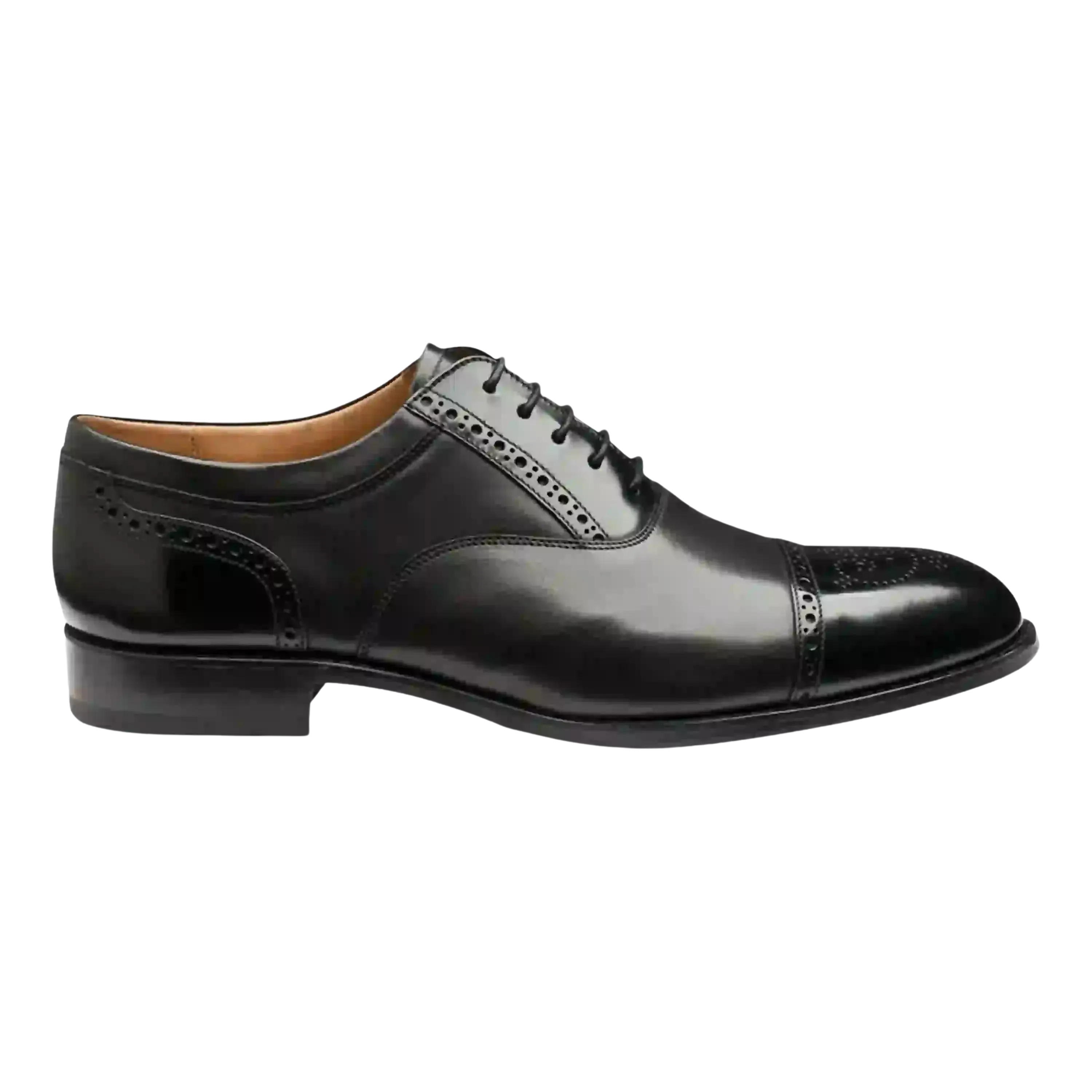 Loake Woodstock Shoes in Black