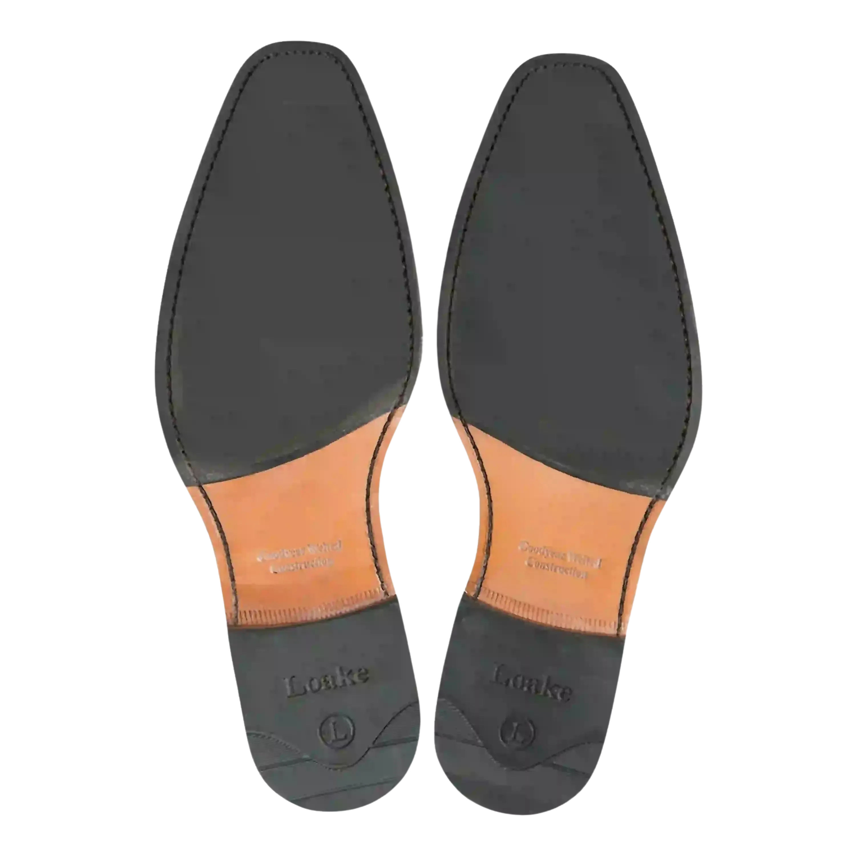 Loake Woodstock Shoes in Black