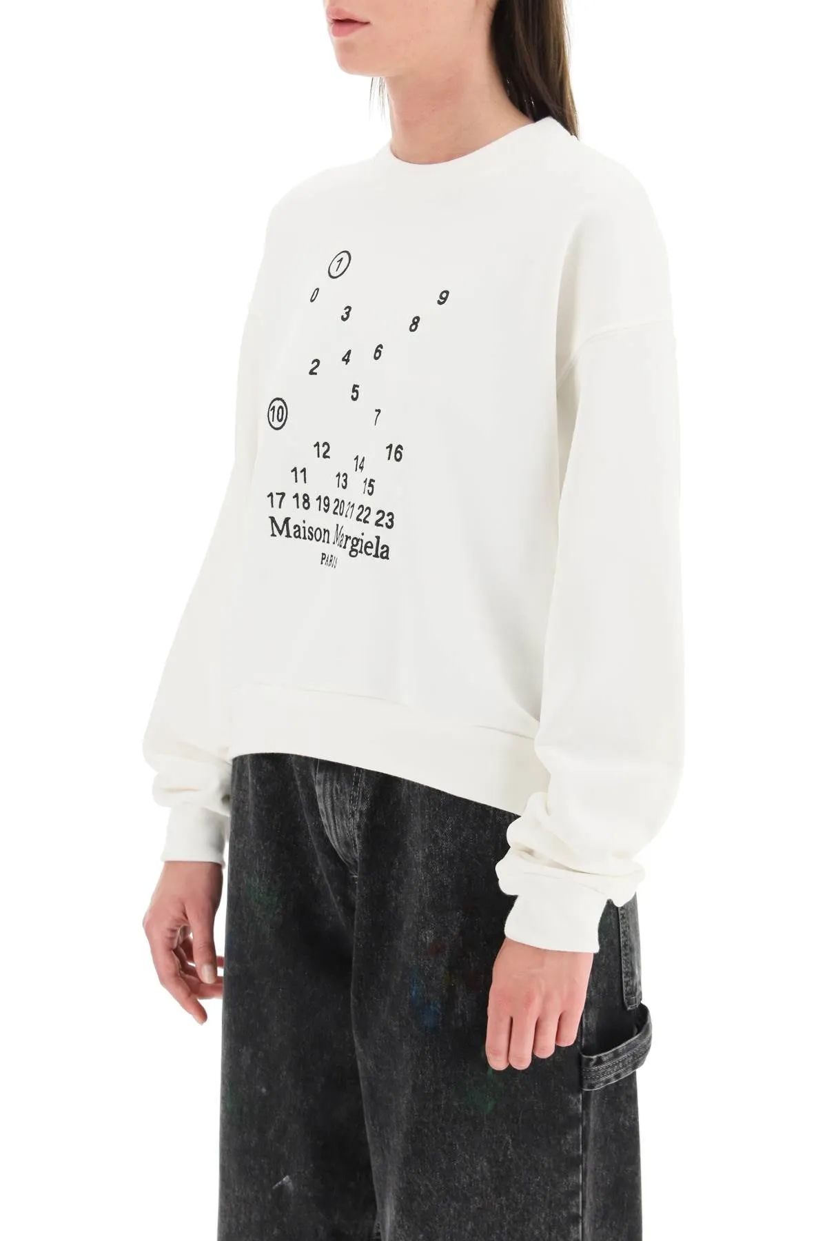 Logo Embroidery Sweatshirt