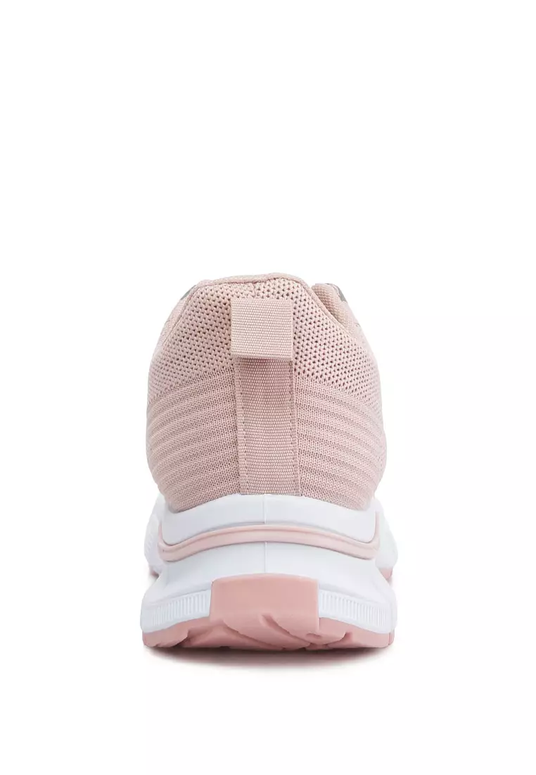 London Rag Pink Knitted Chunky Sneakers