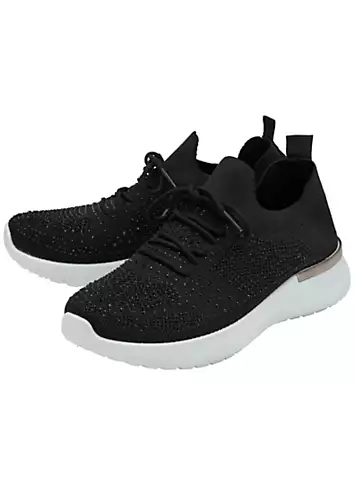 Lotus Black Robuck Trainers | Grattan