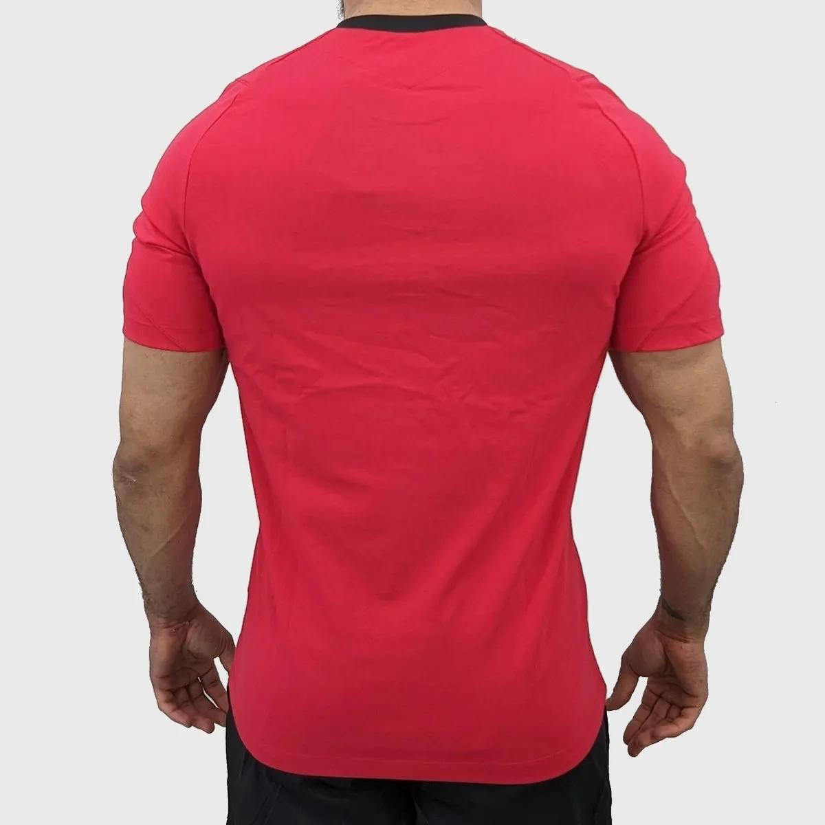 Macron Georgia Men's Cotton Tee Red