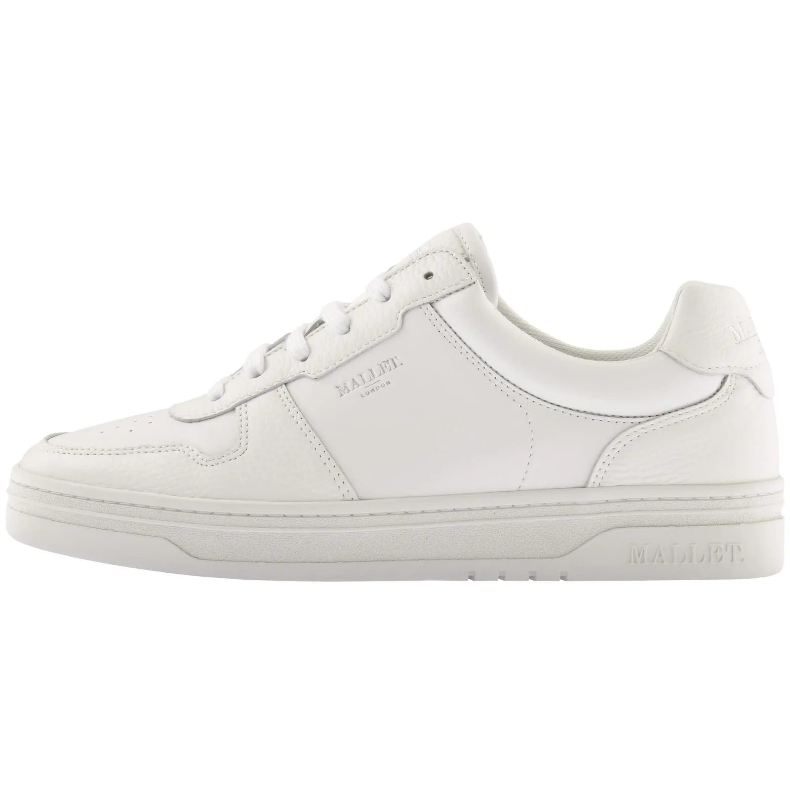 Mallet Bentham Court Trainers White