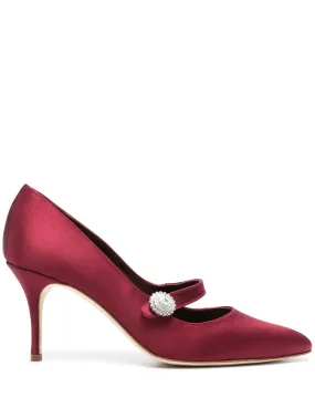 Manolo Blahnik 70mm Marijana pumps - Red