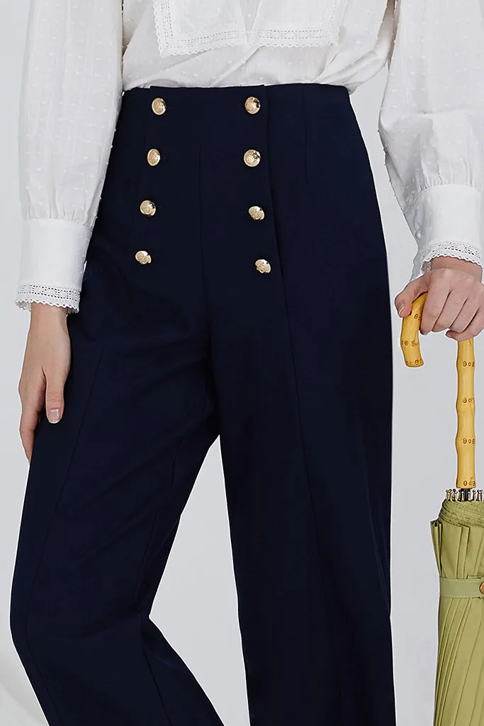 Marlene Trousers (Navy)