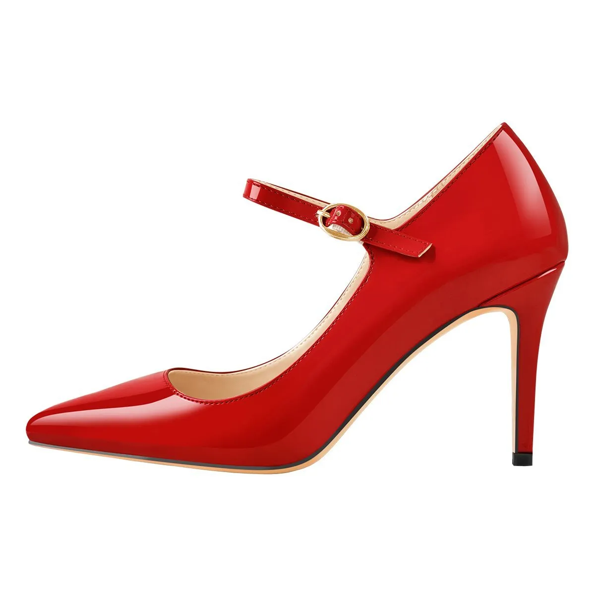 Patent Leather High Heel Pumps for Women