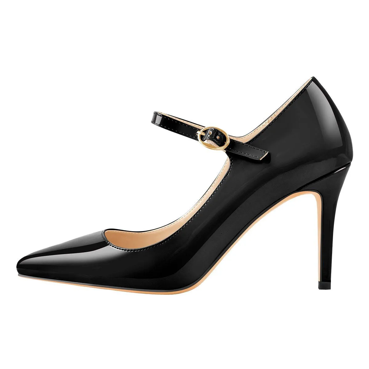 Patent Leather High Heel Pumps for Women