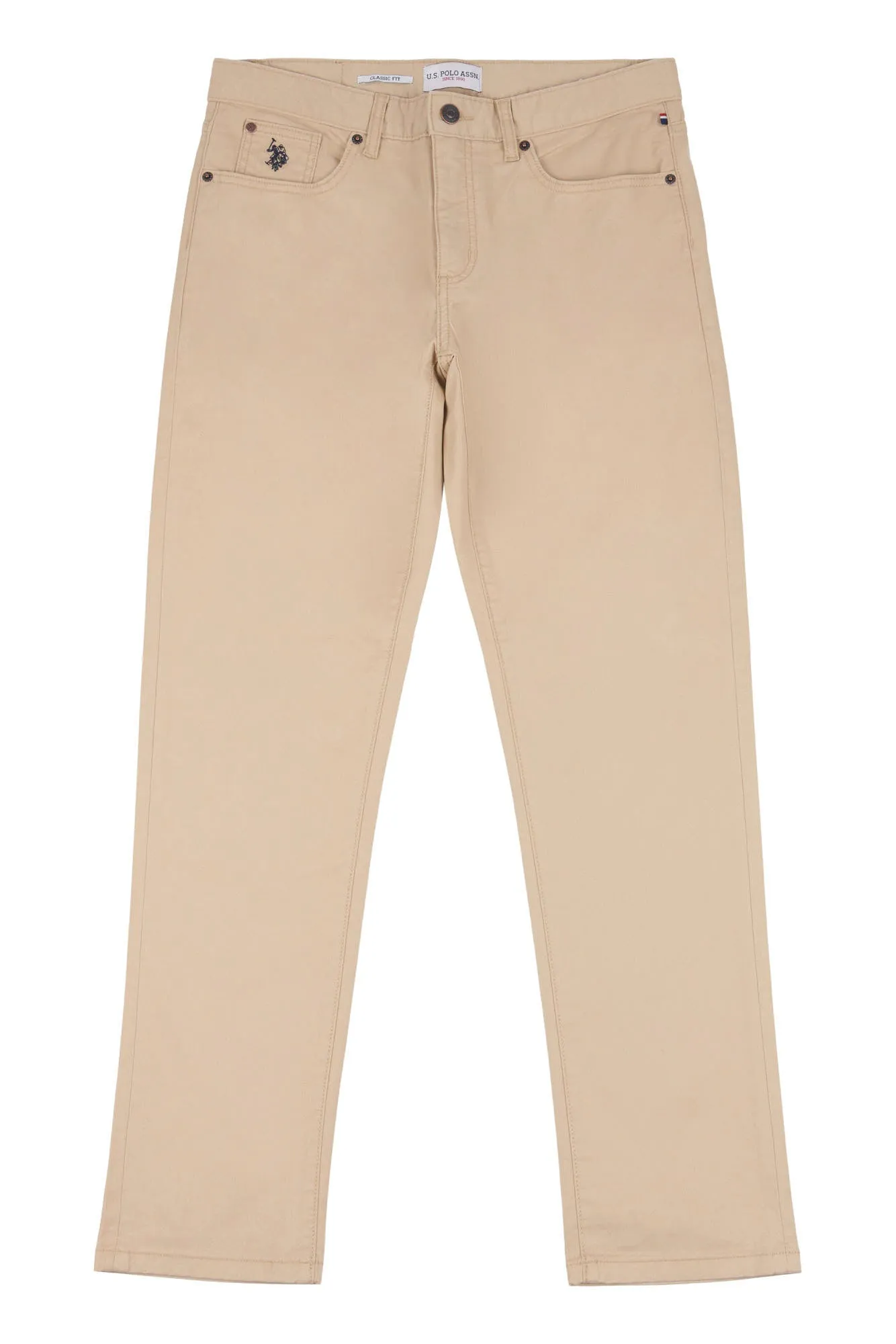 Mens Core 5 Pocket Trousers in Cornstalk