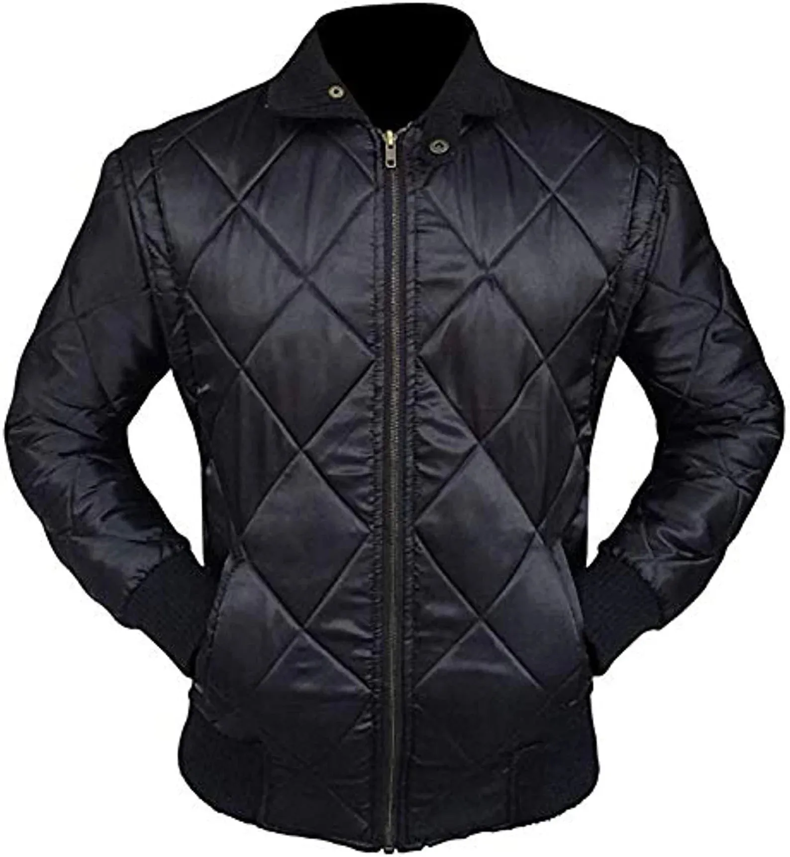 Men's Designer Drive Scorpion Stylish Satin Fitted Ryan Gosling Movie Jacket