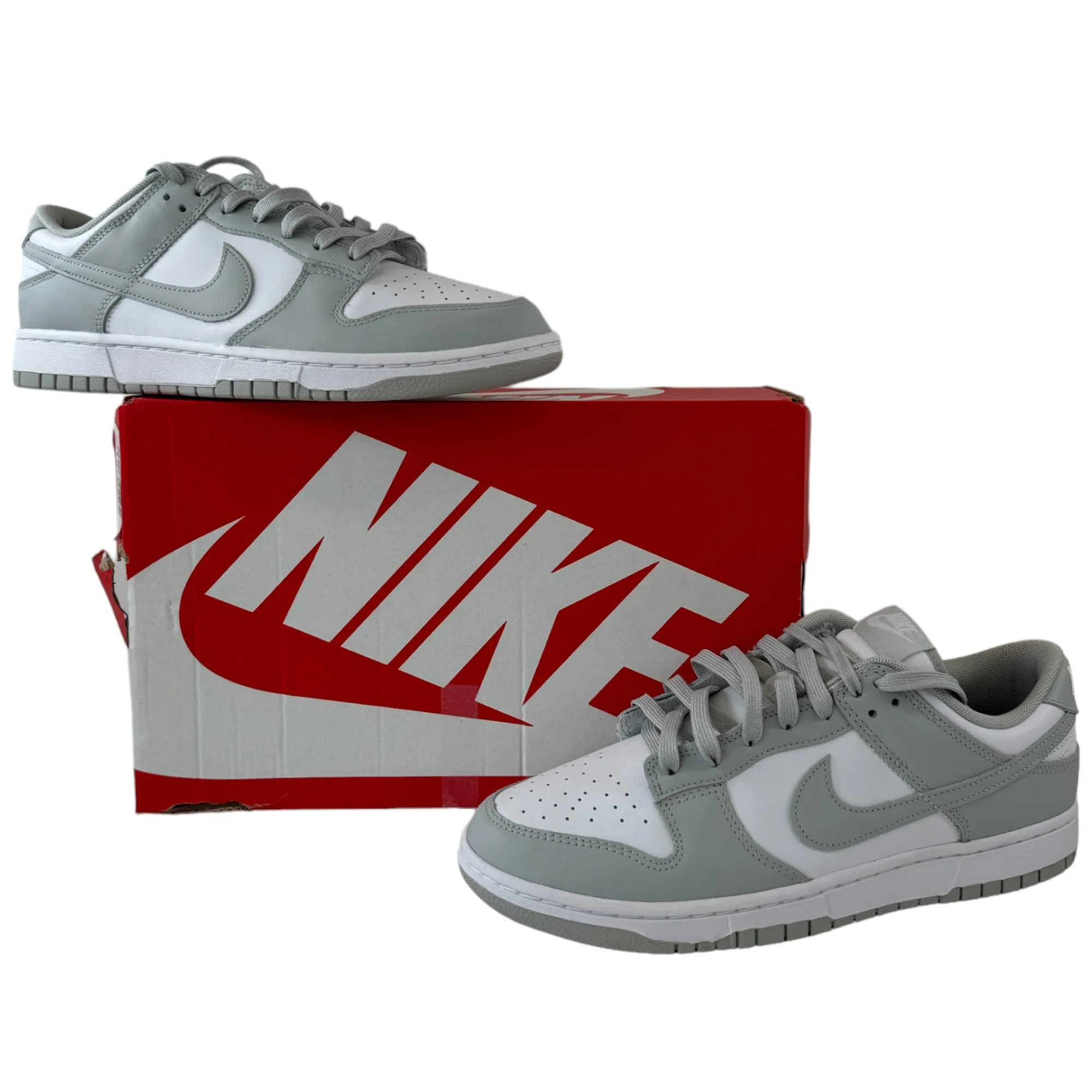 Men's Grey Dunk Low Fog Low Trainers EU 43 / UK 9