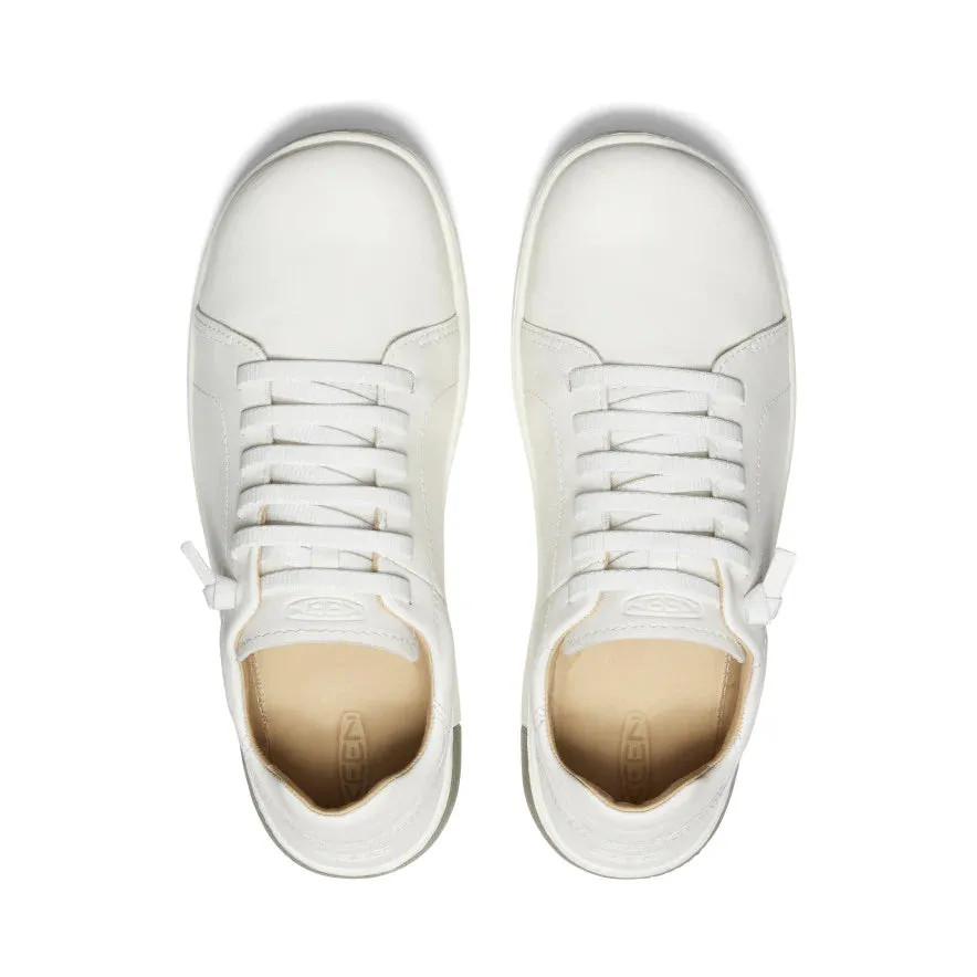  Men's KNX Leather Sneaker in Star White/Star  