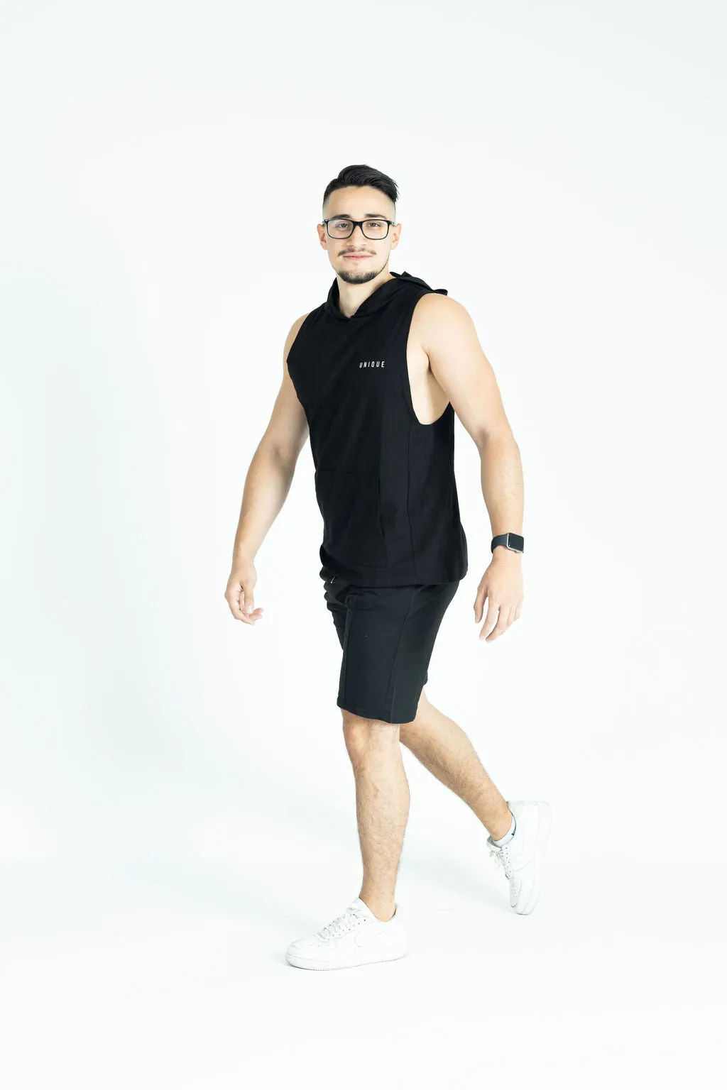 Men's Sleeveless Hoodie