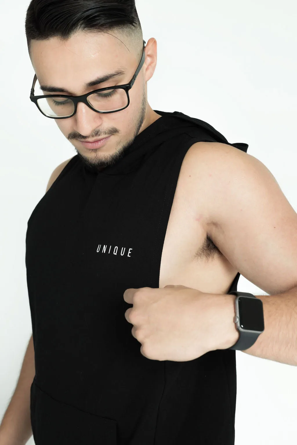 Men's Sleeveless Hoodie