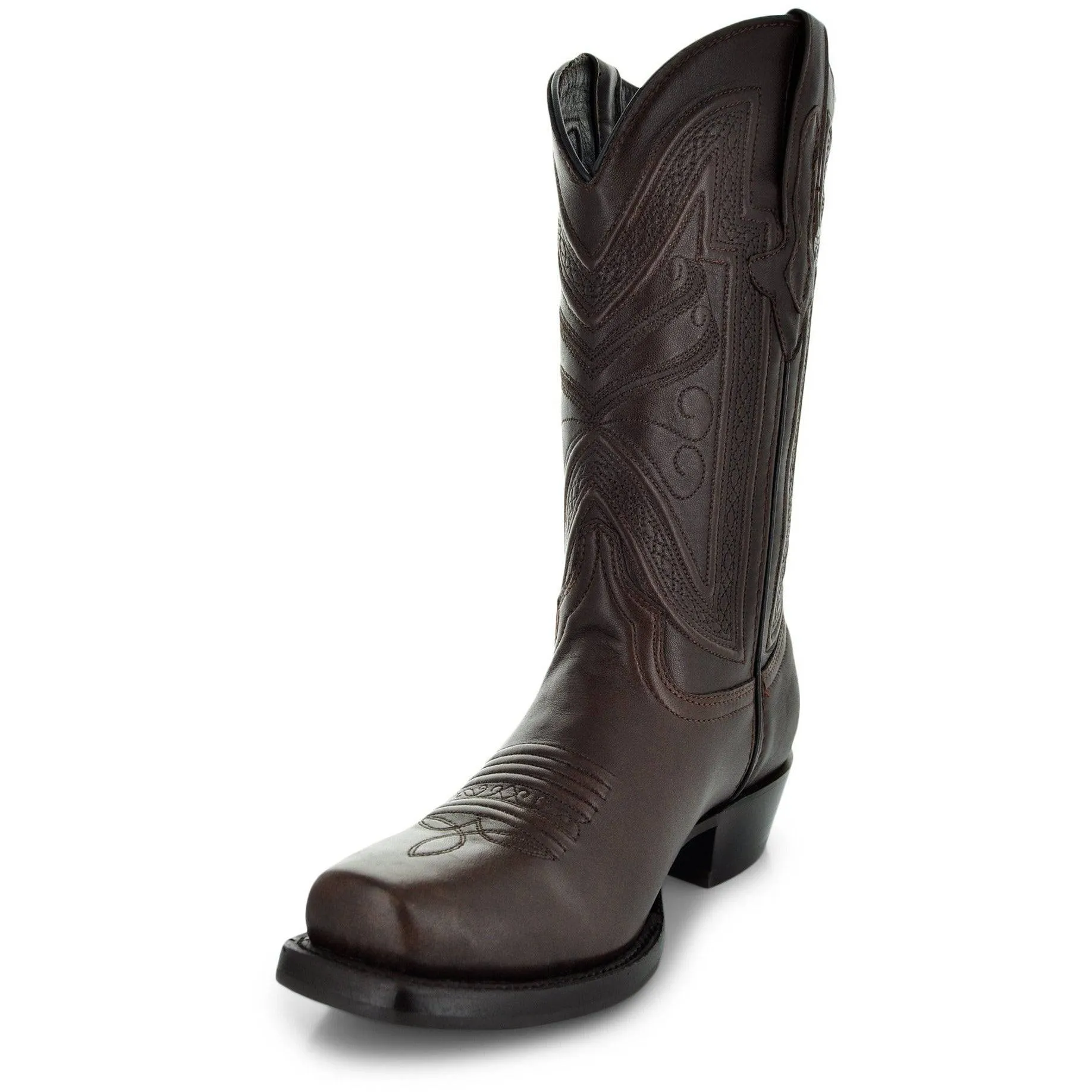 Men's Square Toe Boot Brown (H50029)