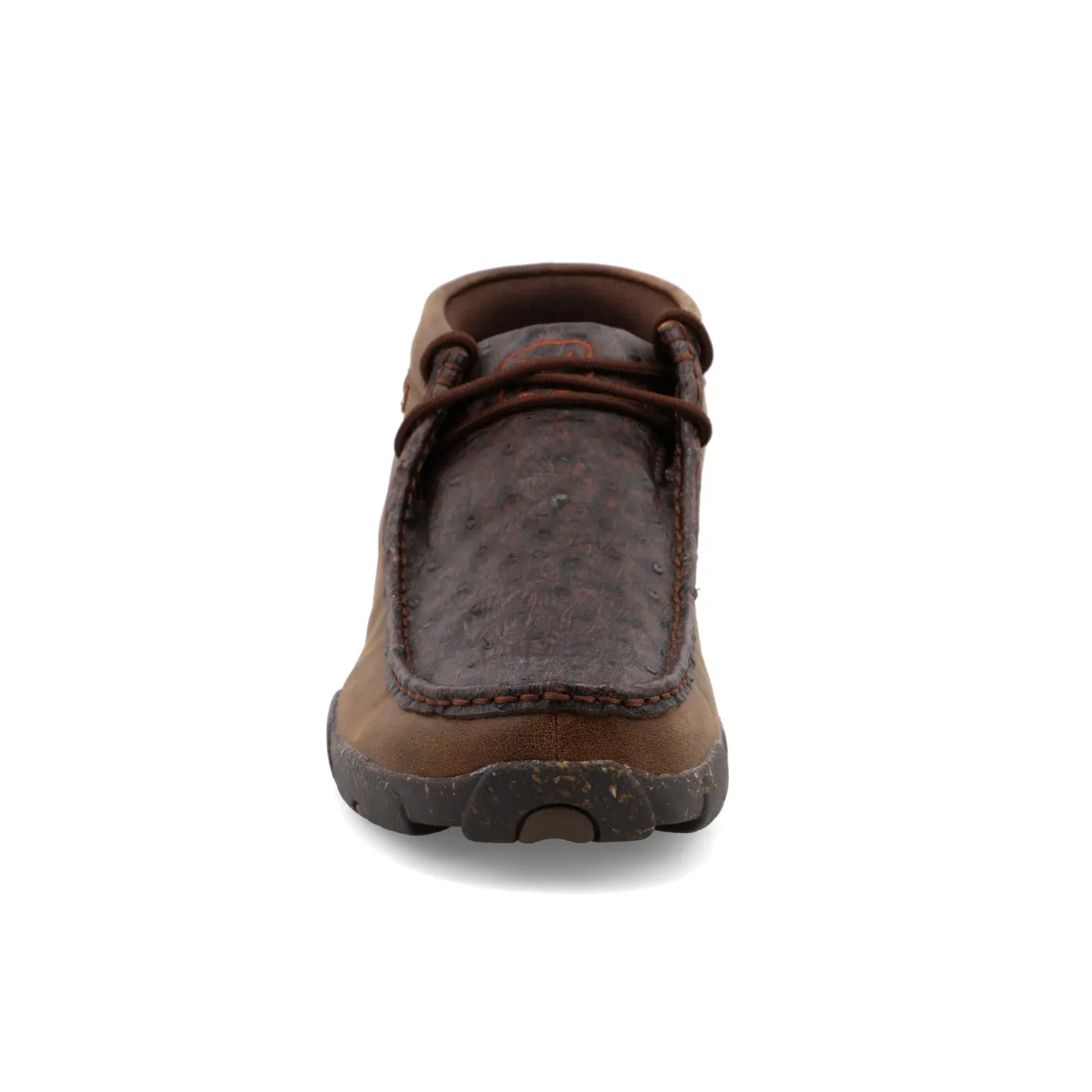 Men’s Twisted X Chukka Driving Moc – Brown & Brown Ostrich MDM0087