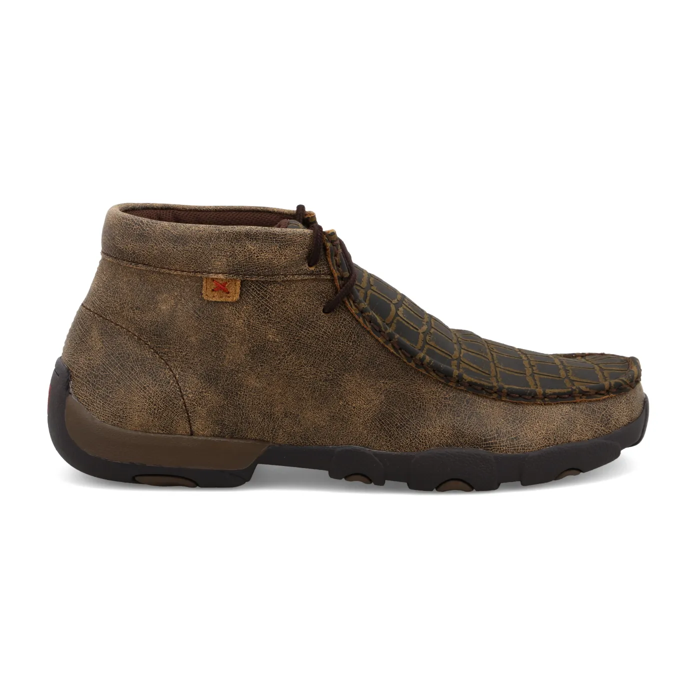 Men’s Twisted X Chukka Driving Moc – Caiman & Brown MDM0067