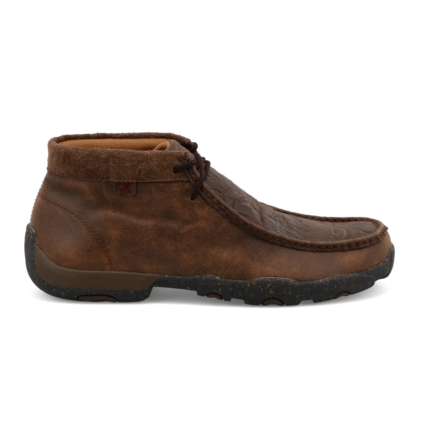 Men’s Twisted X Chukka Driving Moc – Chocolate & Chocolate MDM0090